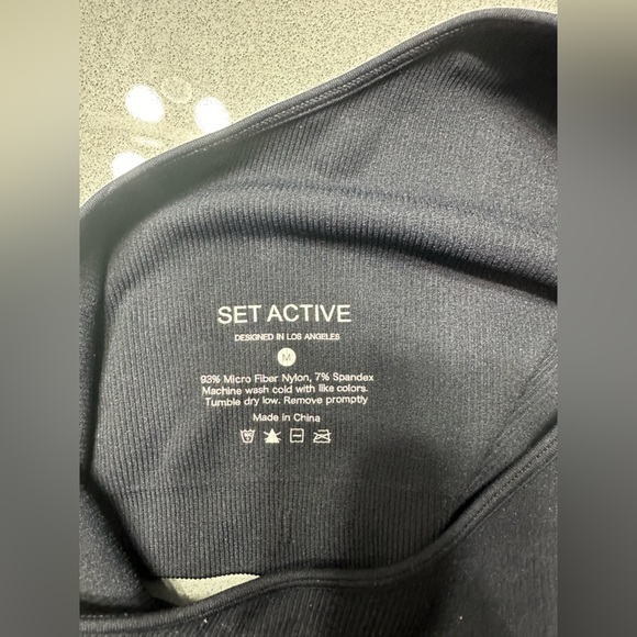 BNWOT SetActive Sculptflex Ribbed One Shoulder Bra - Picture 6 of 6